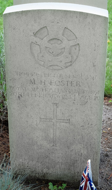 F/Sgt Max Harvey Foster<br/><br /><br />died February 20th, 1944